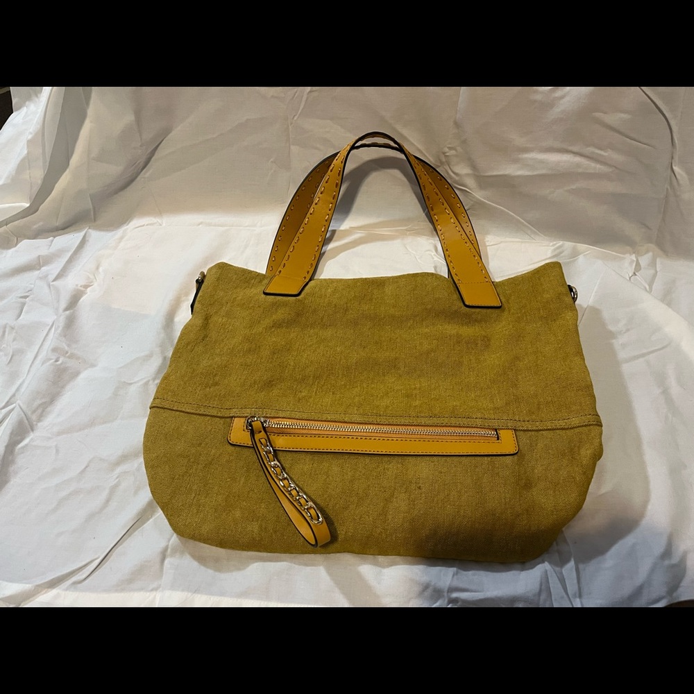Unknown Brand Mustard Tote Bag